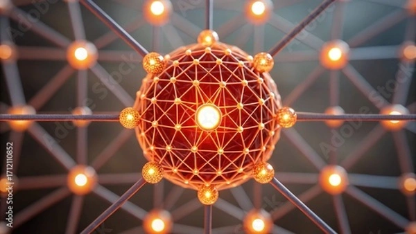 Fototapeta AI Driven Agentic Innovations in Quantum Computing Advanced Technology Lab Digital Visualization Futuristic Environment Close-up Perspective Conceptual Framework