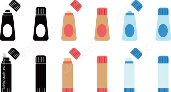 Obraz のり　接着剤　アイコン　セット