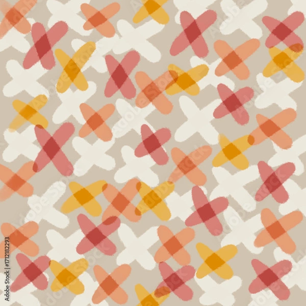 Obraz Cross sign background abstract for notepad paper, note book