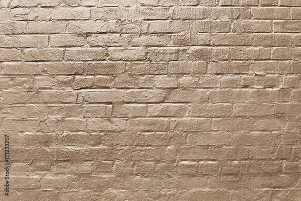 Fototapeta Old brown brick background