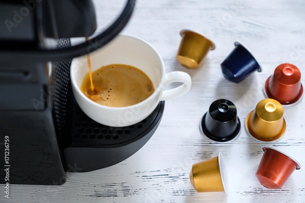 Obraz Cup of espresso coffee