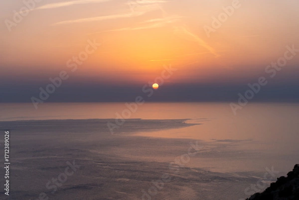 Obraz sunset on the sea