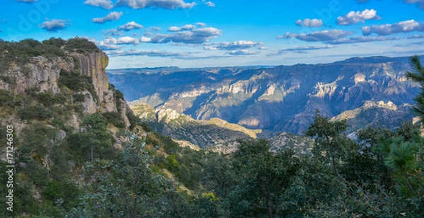 Obraz Kanion Miedziany - Sierra Madre Occidental, Chihuahua, Meksyk