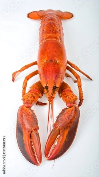 Obraz Lobster on white background
