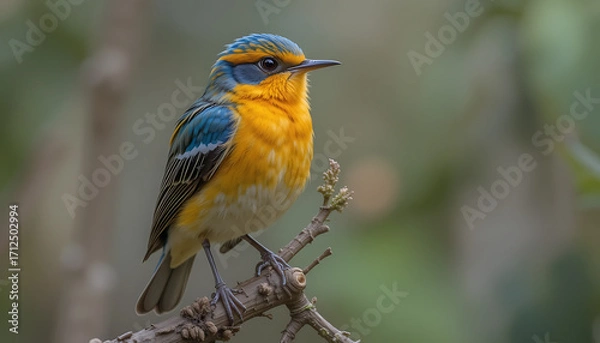Obraz blue and yellow macaw