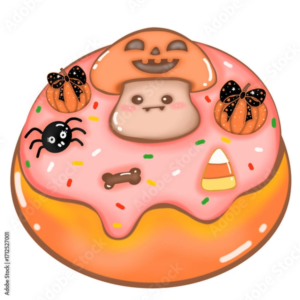 Obraz Halloween donuts