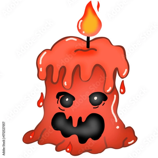 Obraz halloween candles