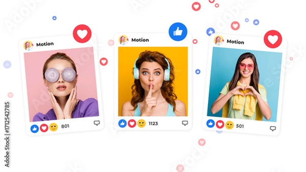 Obraz Dynamic Social Media Promo