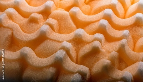 Fototapeta closeup foam sponge cushion texture background