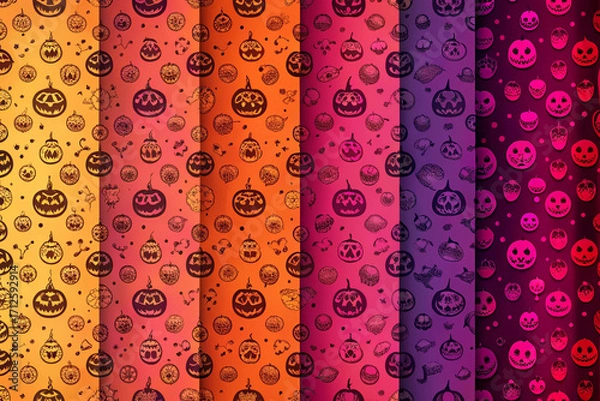 Fototapeta abstract seamless pattern with circles