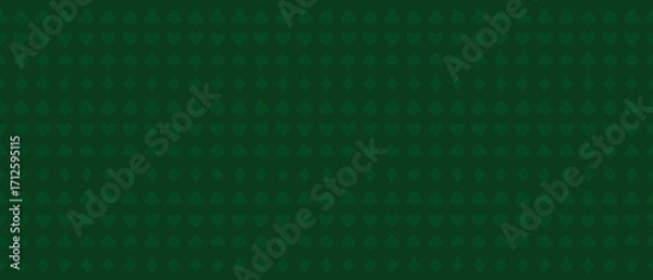 Fototapeta Casino Background with Colorful Card Suits and Gambling Elements . Elegant Gambling Vector with Card Suits .