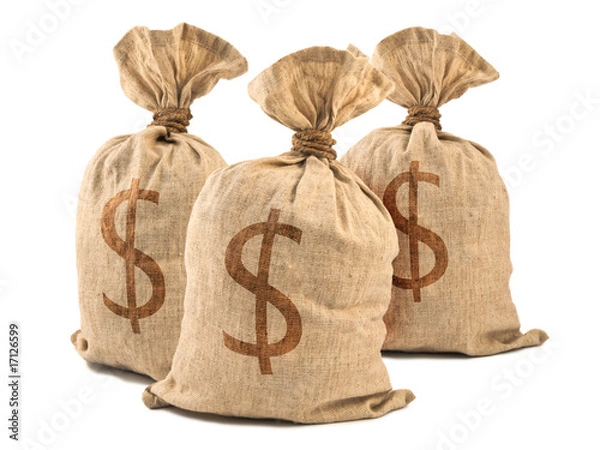 Obraz Worki pieniędzy