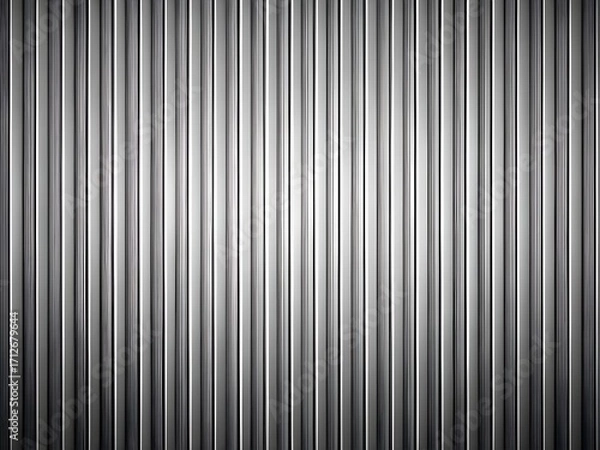 Fototapeta Abstract vertical lines pattern with light and shadow contrast
