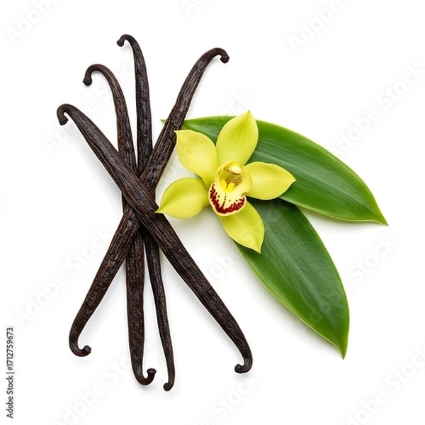 Fototapeta  Dates on in East bowl mint isolated background wooden white a leaf with a  middle