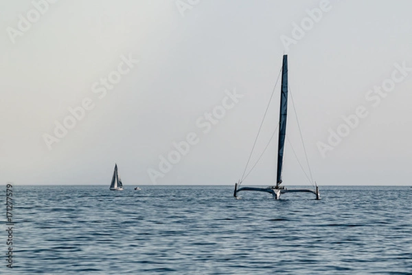 Fototapeta Trimaran de course