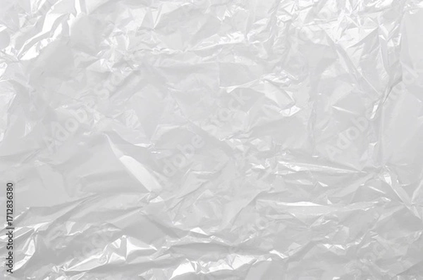 Fototapeta Transparent Plastic Film Texture with Overlay Blending, Simple to Apply