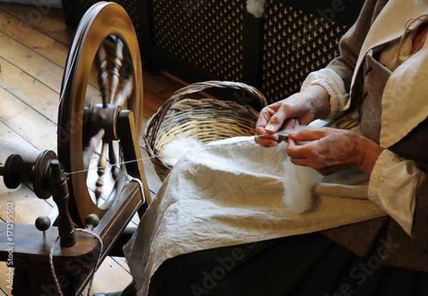 Obraz Spinning wheel