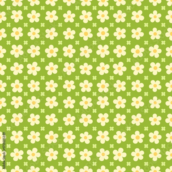 Fototapeta abstract floral seamless pattern bacground