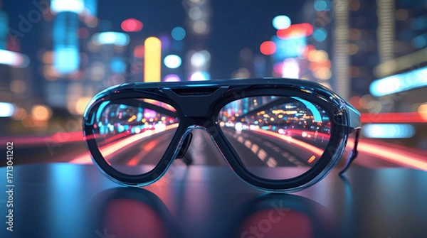 Fototapeta Smart AR glasses