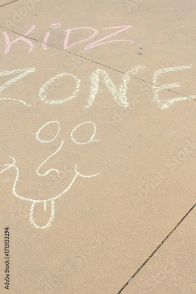 Obraz drawing on the beach