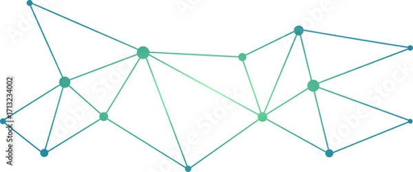 Obraz 초록 네트워크망