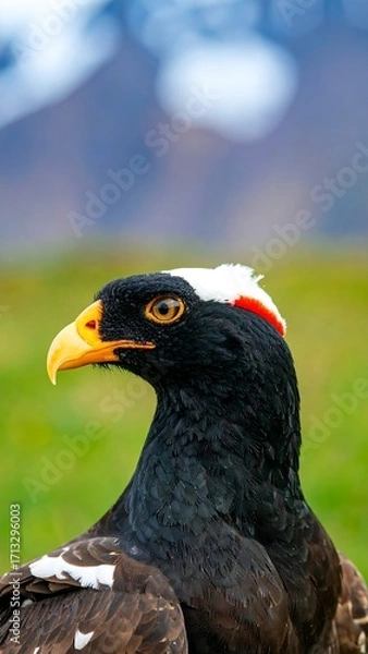 Fototapeta Close-up bird profile