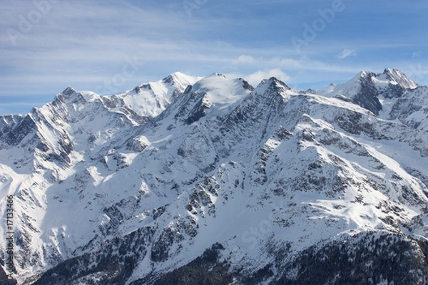 Fototapeta entre terre et nuage