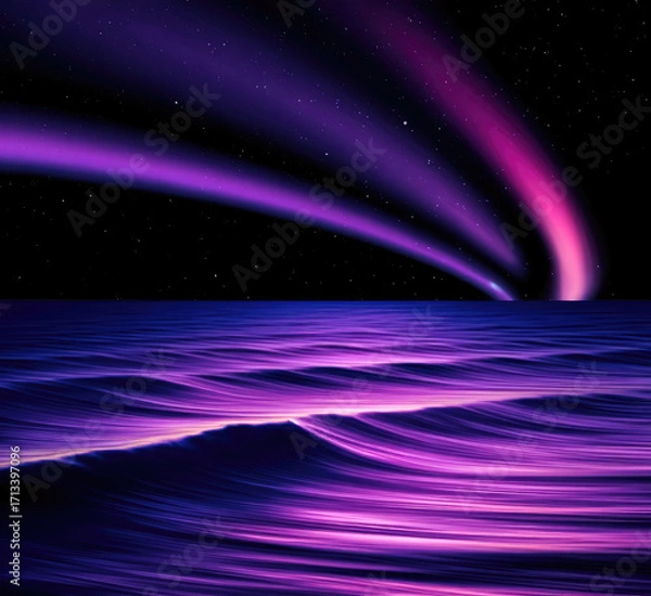 Obraz Abstract space background