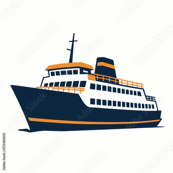 Obraz Yellow City Tram Streetcar Icon