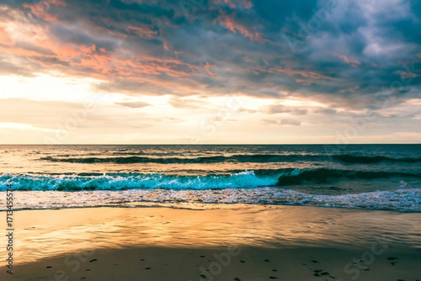 Obraz sunset at the beach