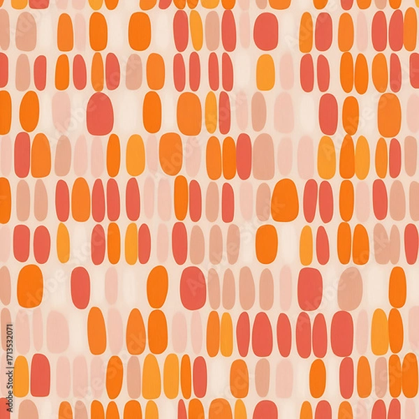 Fototapeta vector seamless pattern with hearts