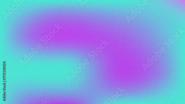 Fototapeta Abstract Gradient Blur with Purple and Teal Colors Background