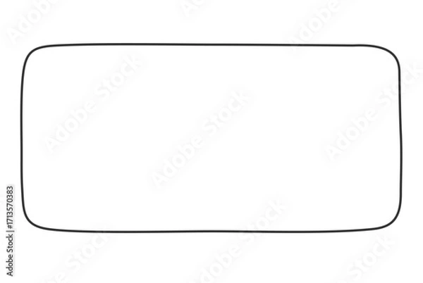 Fototapeta シンプルな長方形のフレーム