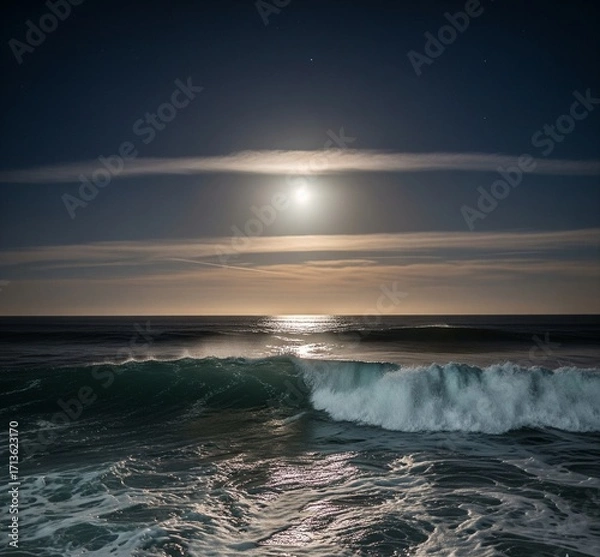 Obraz sunset on the beach