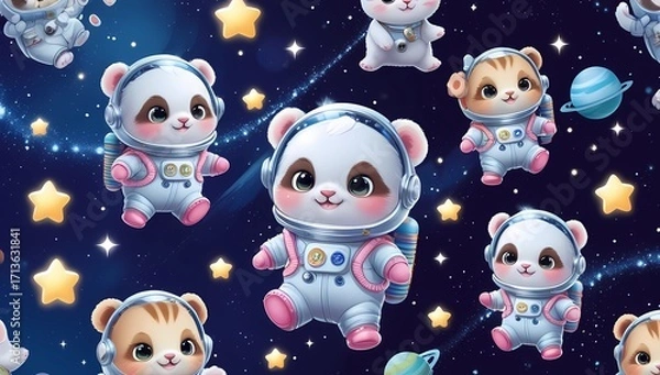 Obraz bears in the snow