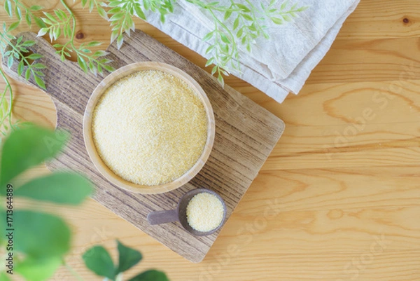 Fototapeta とうもろこし粉　イメージ