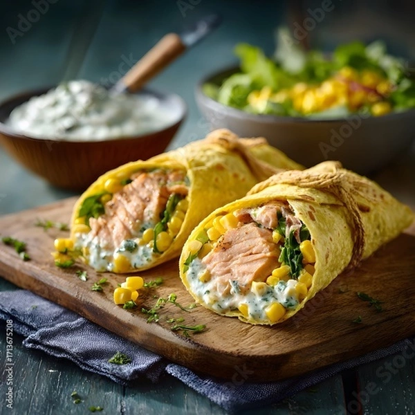 Fototapeta grilled chicken breast