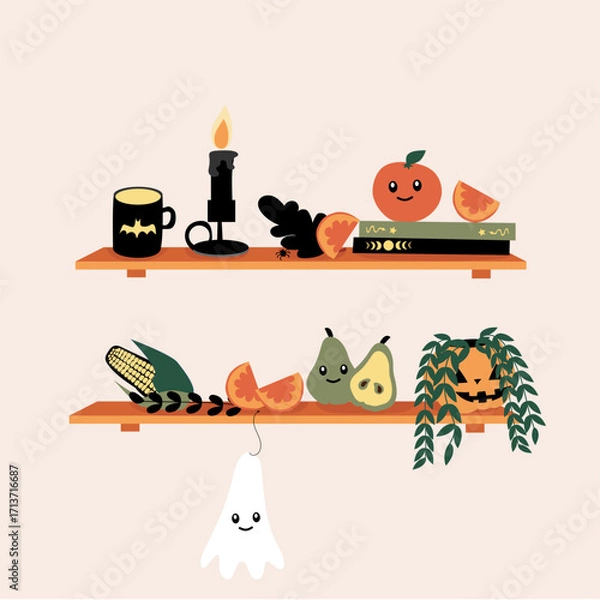 Obraz Halloween greetings