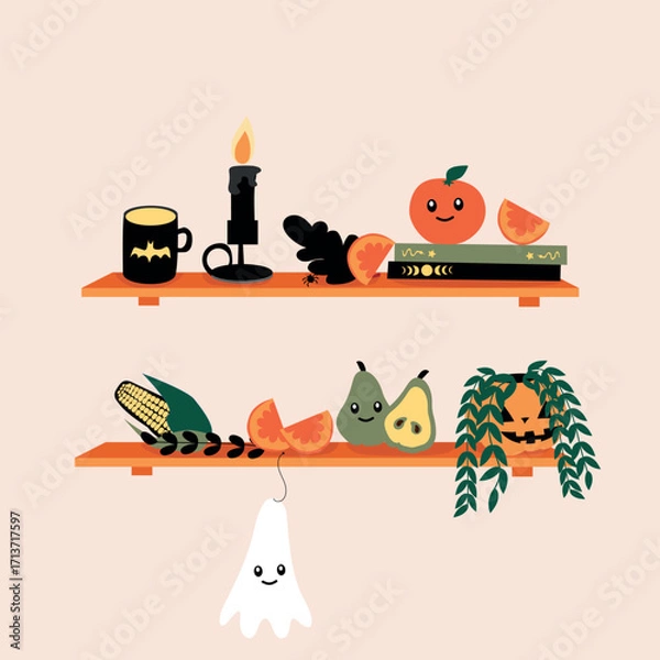 Obraz Halloween greetings