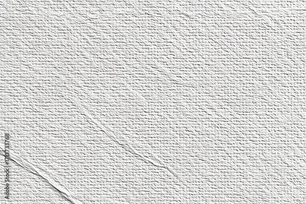 Fototapeta Close-up of textured white canvas