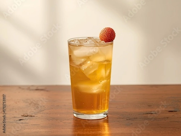 Obraz iced lychee tea on the table