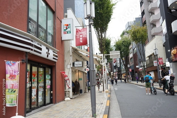 Fototapeta 神楽坂周辺