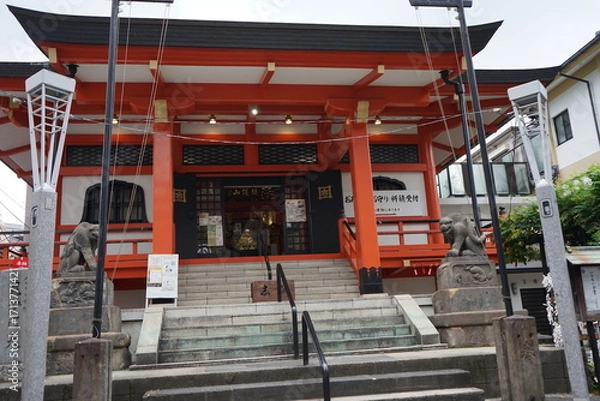 Fototapeta 筑土八幡神社