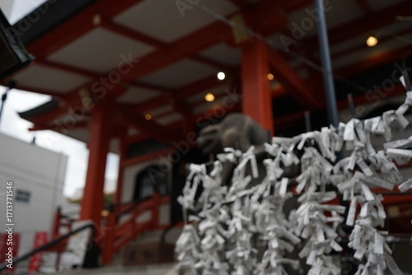 Fototapeta 筑土八幡神社