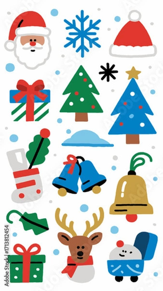 Fototapeta vector christmas