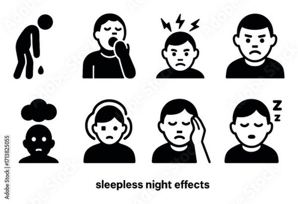 Obraz Sleepless Night Icons