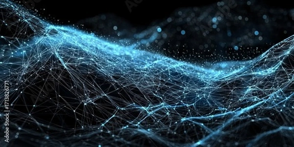 Fototapeta The Evolution of Mesh Networks in Connectivity