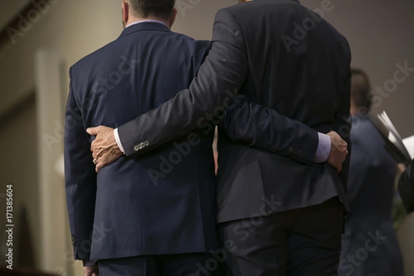 Obraz Same Sex Wedding Embrace