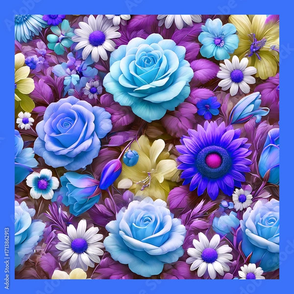 Obraz Shawl Scarf Pattern Graphic Design
