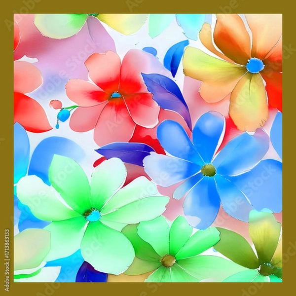 Fototapeta Shawl Scarf Pattern Graphic Design
